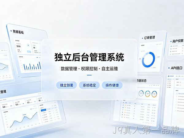独立后台管理系统/定制开发